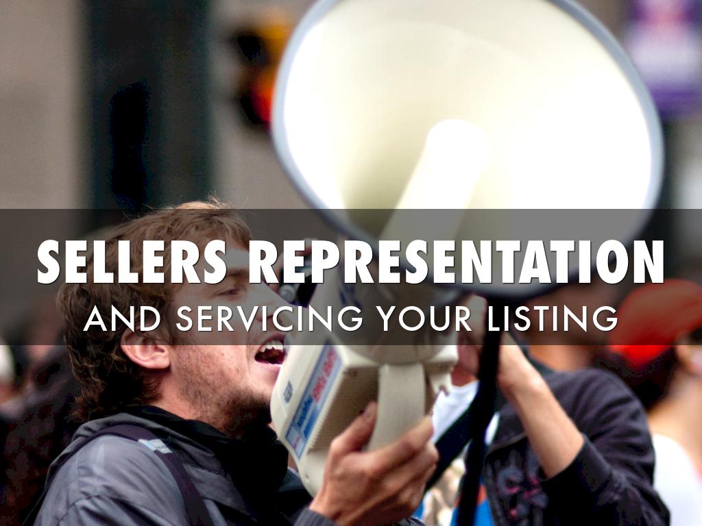 Sellers Representation