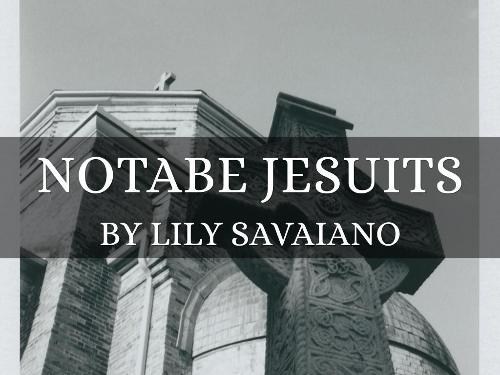 Notable Jesuits