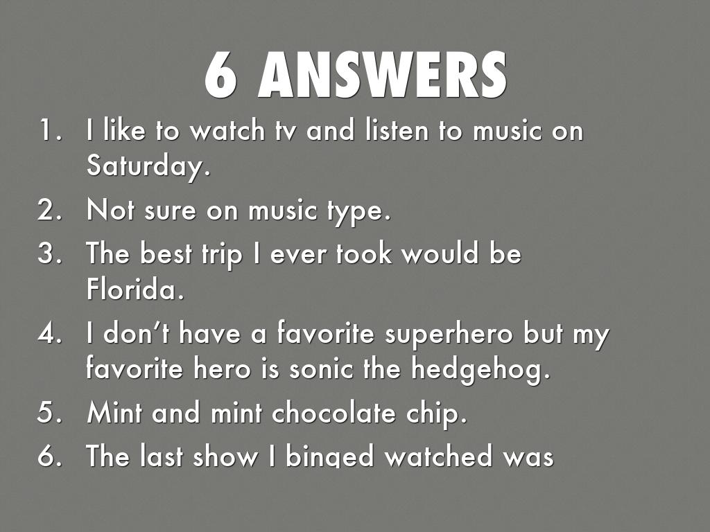 All About Me Intro Video.