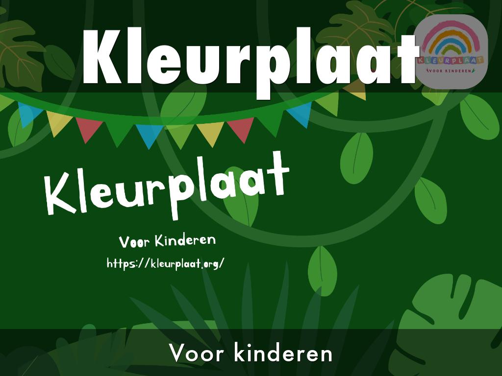 Kleurplaat