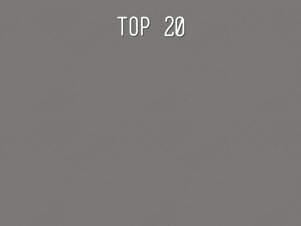 Copy of Top 20