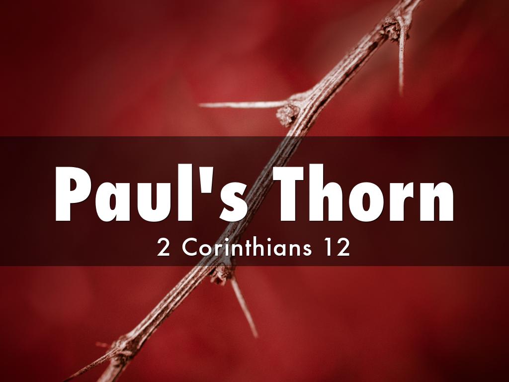 Paul's Thorn