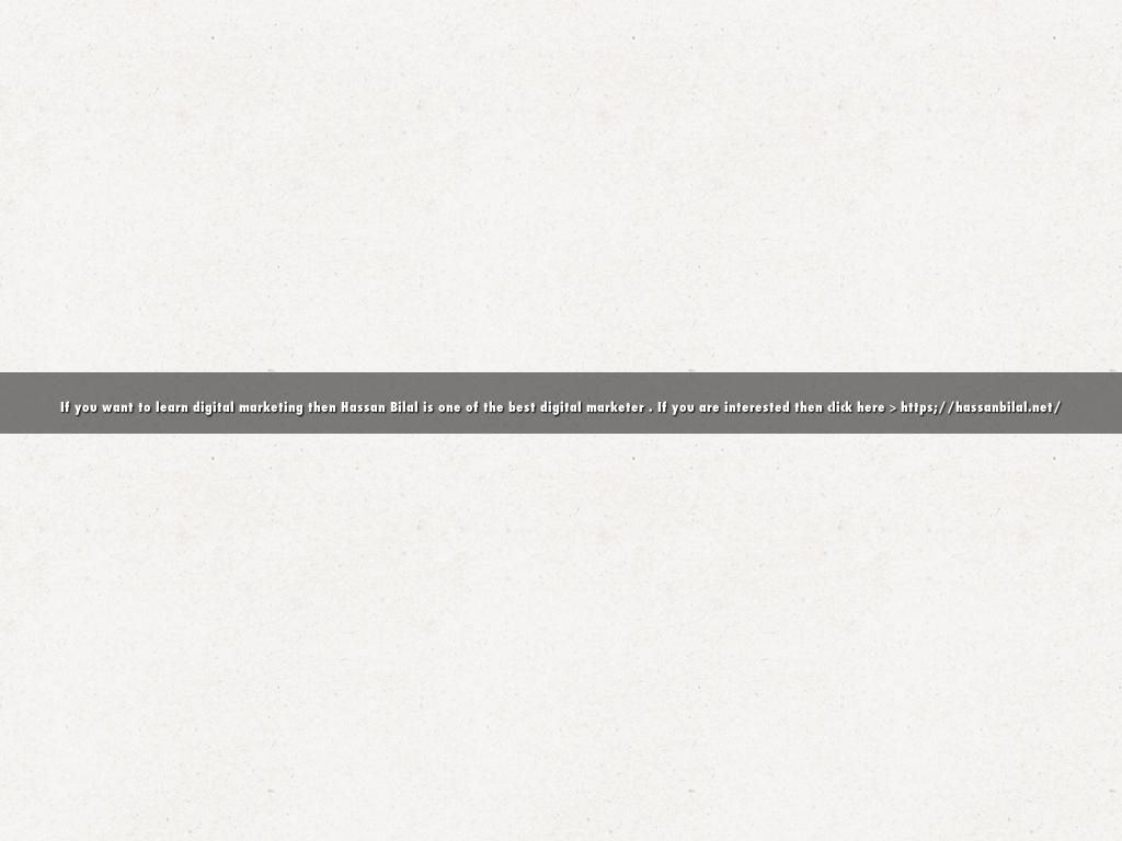 Digital Marketing tutor