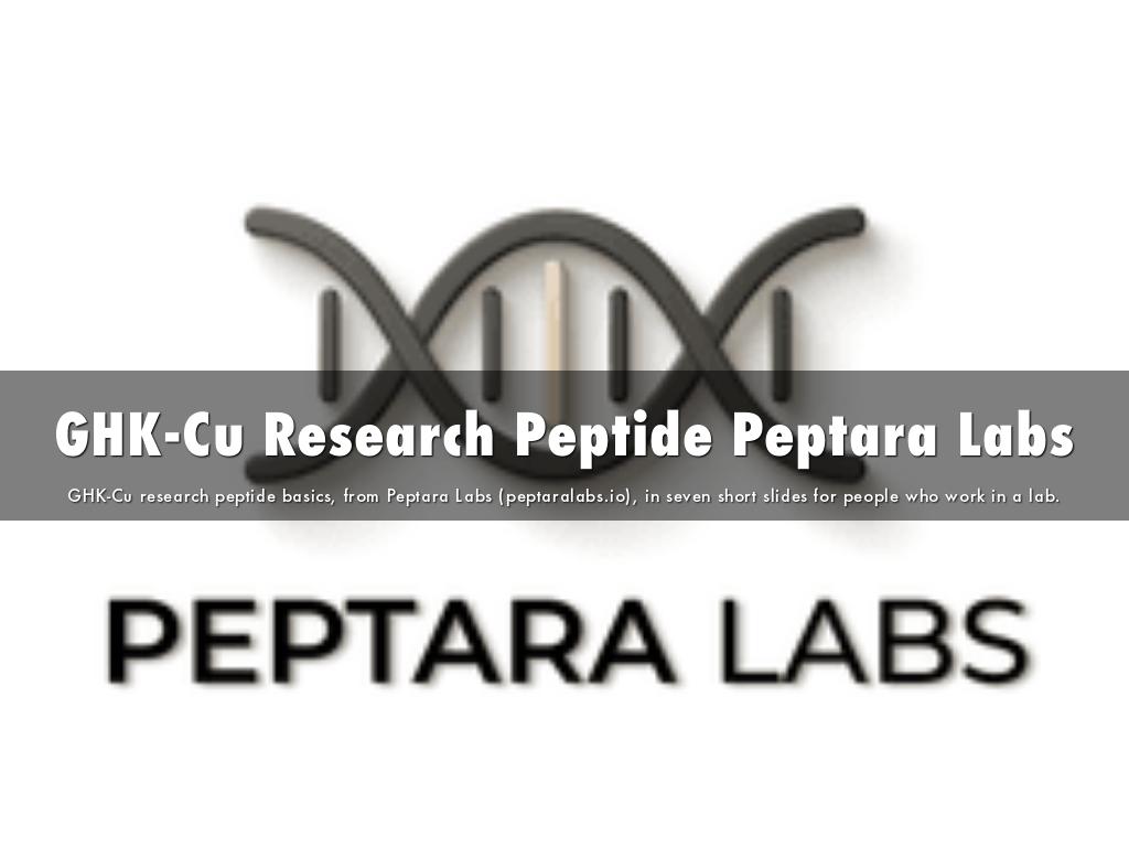 GHK-Cu Research Peptide Peptara Labs