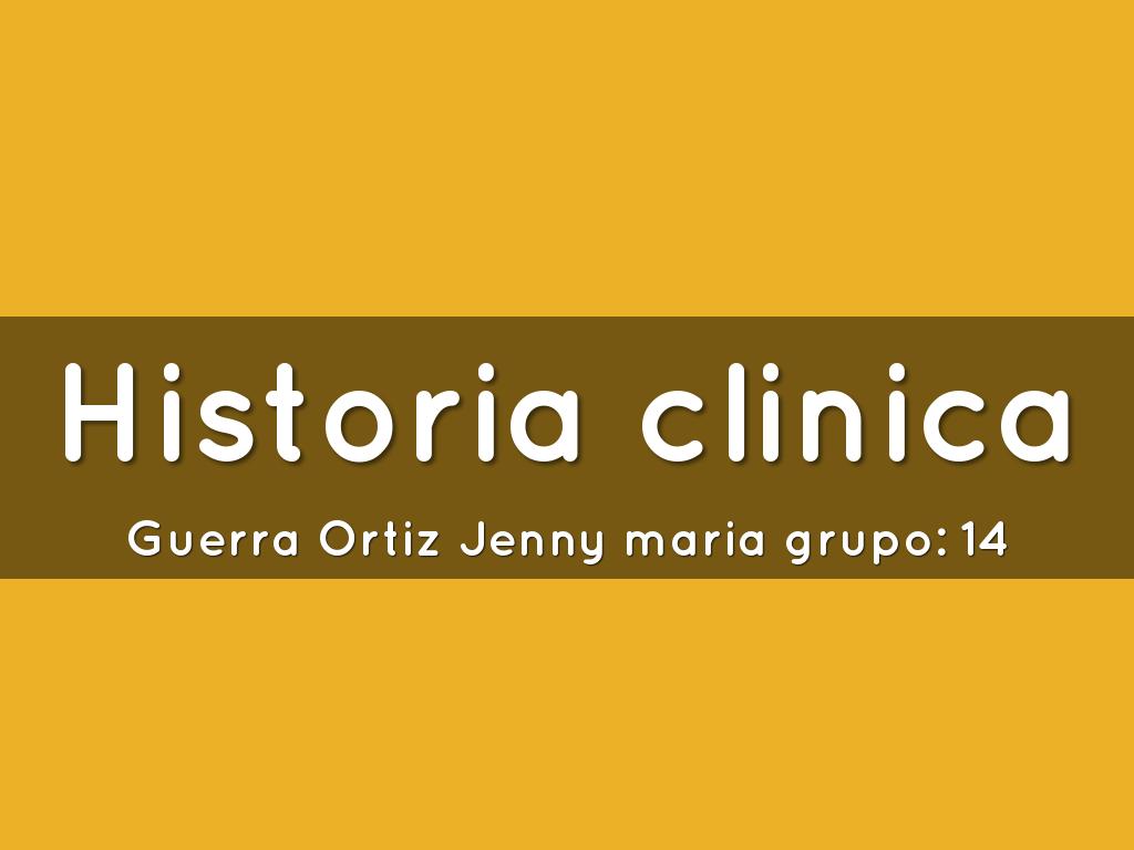 Historia clinica
