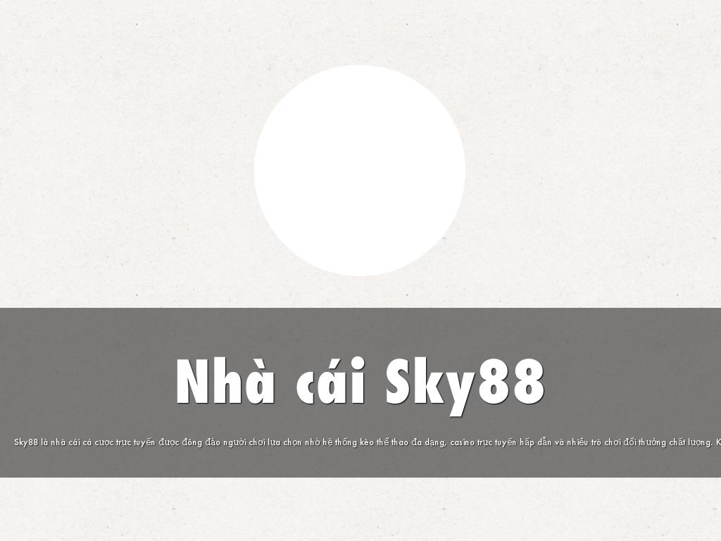 Nhà cái Sky88