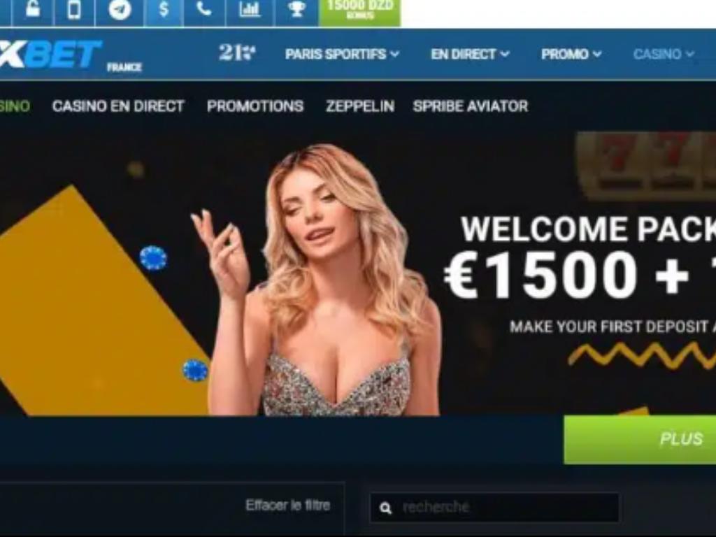 1xBet Casino en ligne