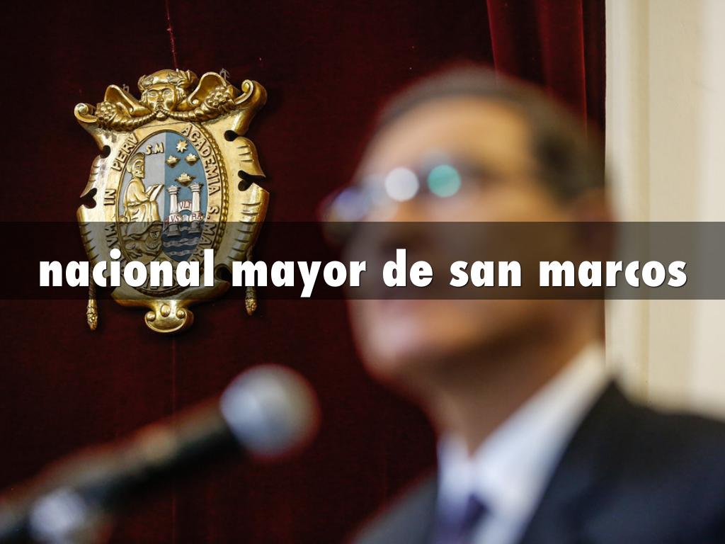 nacional mayor de san marcos