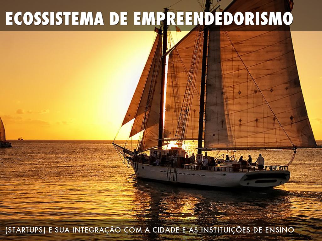 ECOSSISTEMA DE EMPREENDEDORISMO