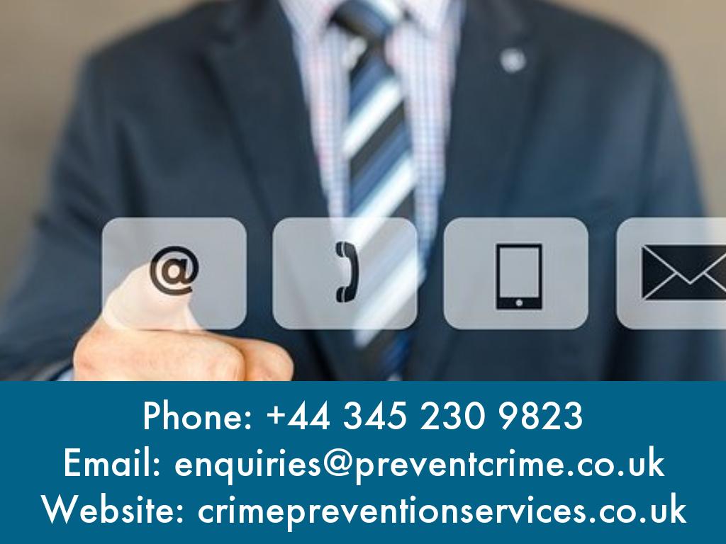 Situational crime prevention picture