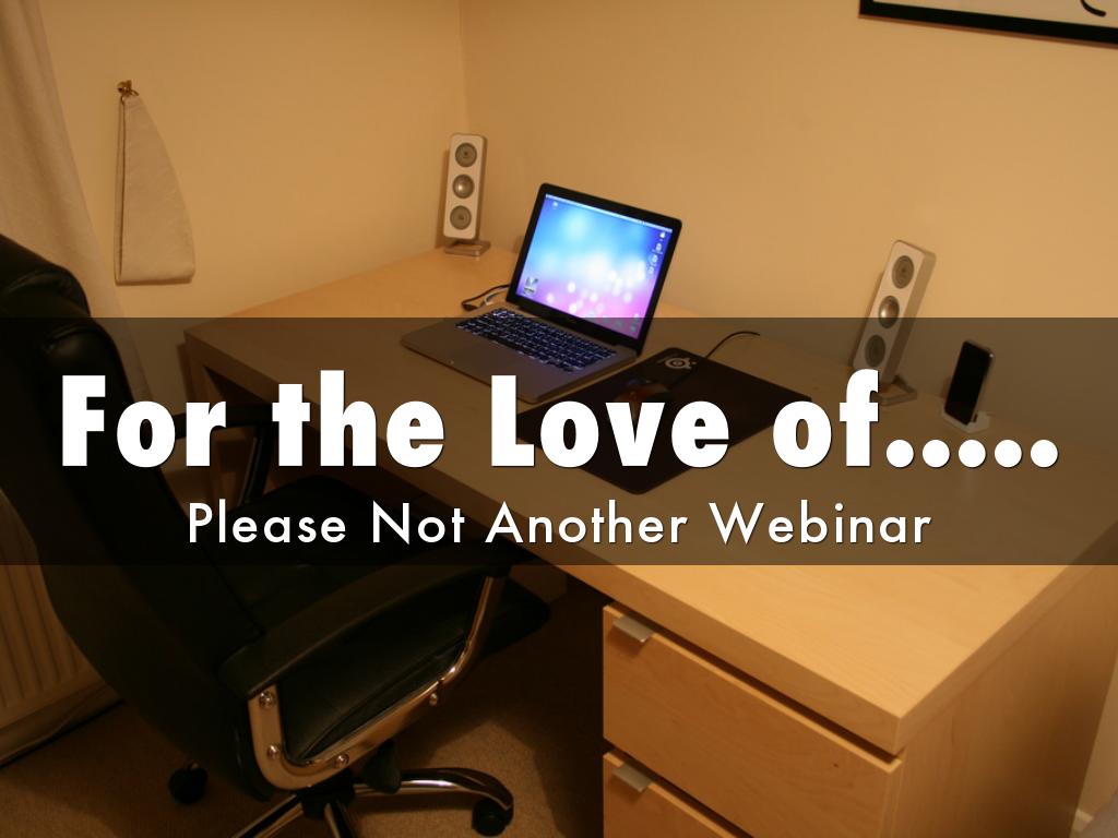 For the Love of.....