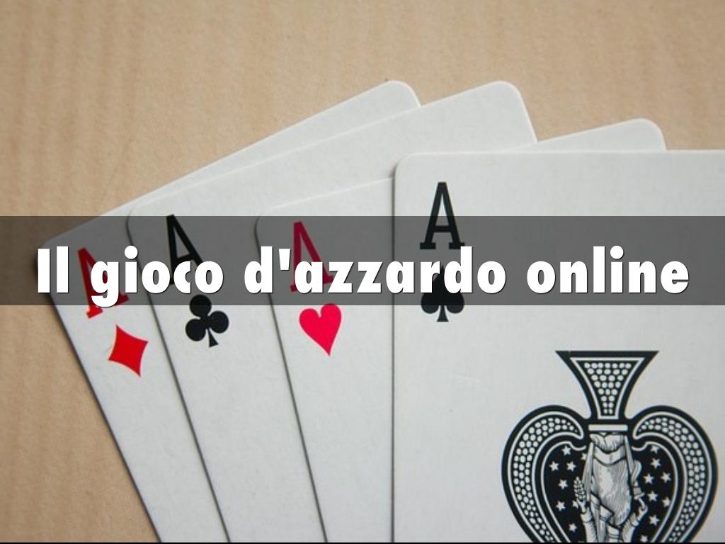Il gioco d'azzardo online