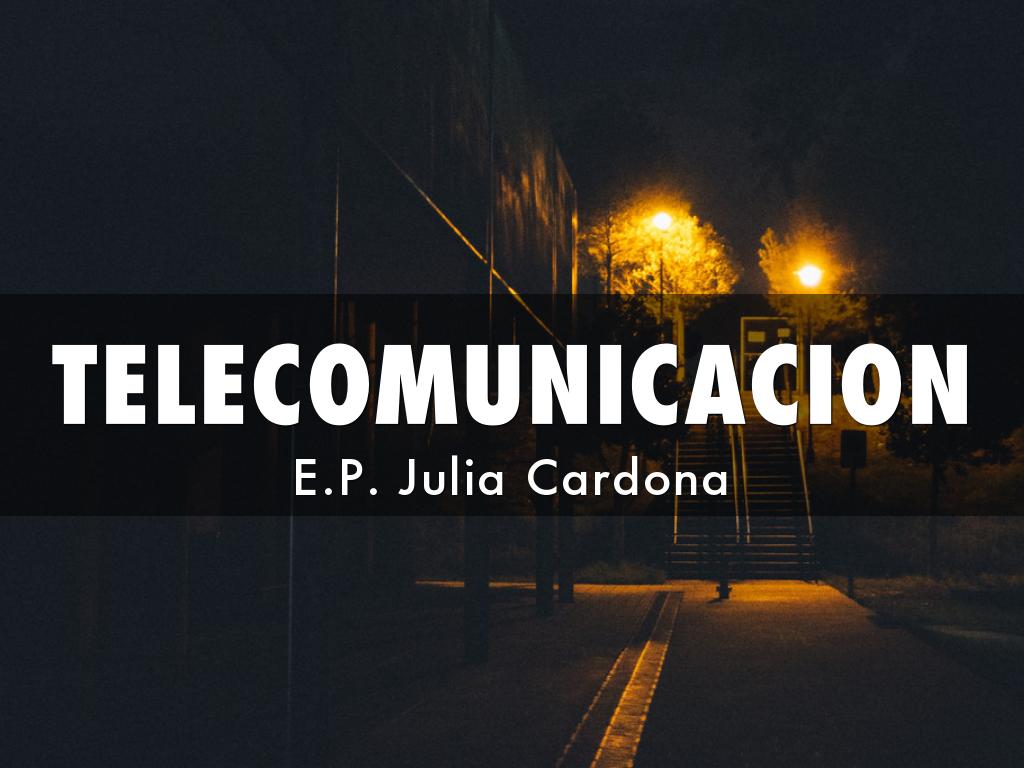 TELECOMUNICACION