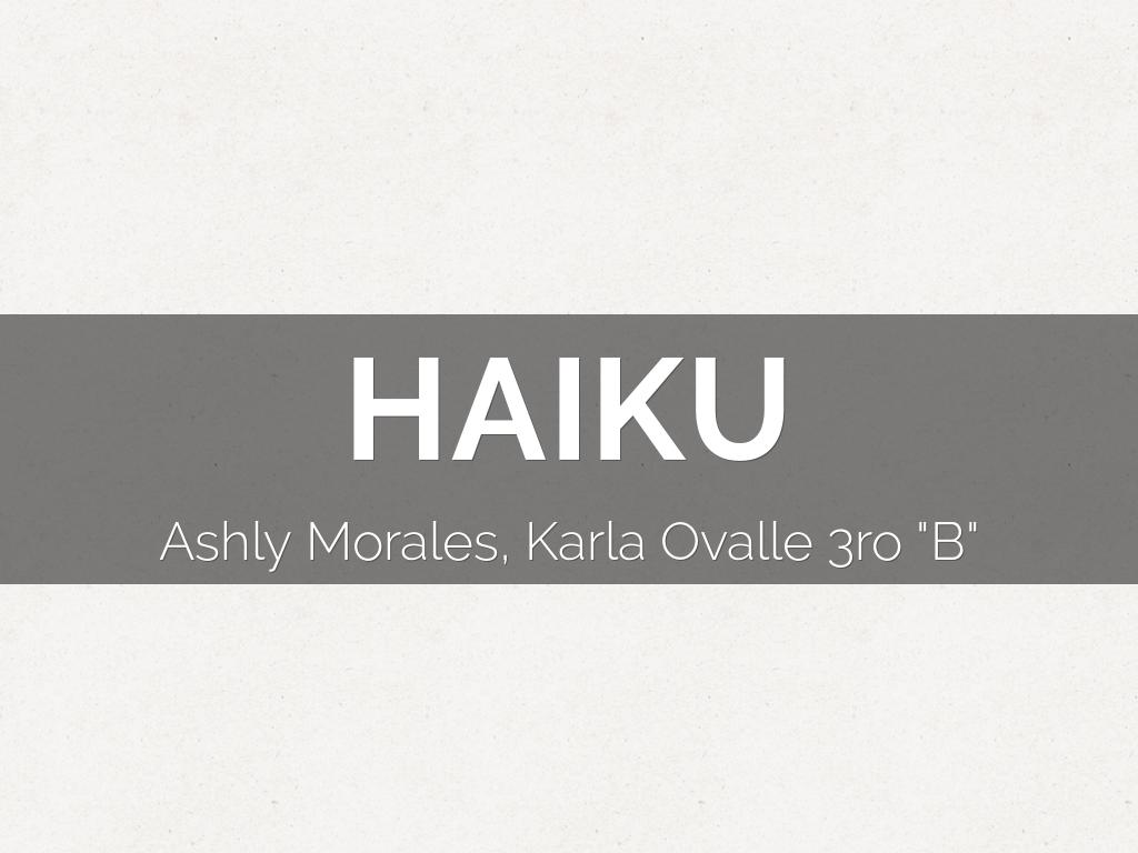 HAIKU