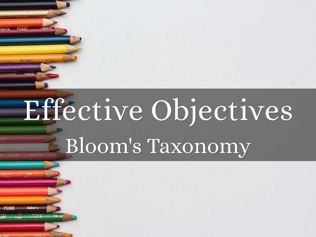 Goals and Objectives