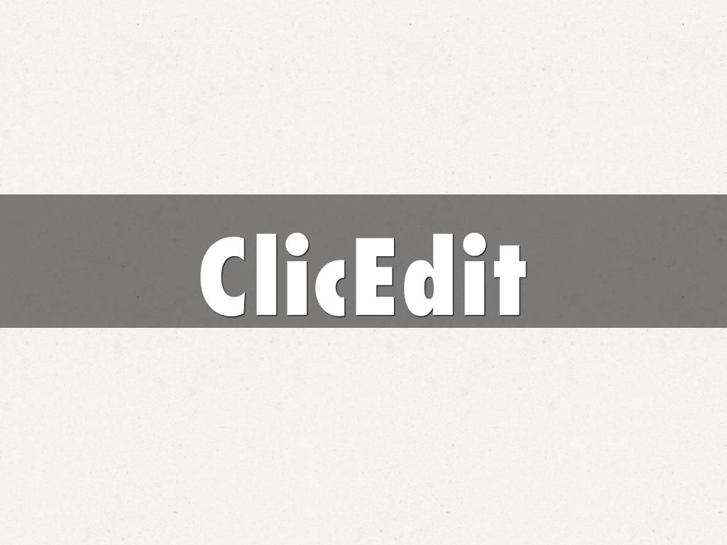 ClicEdit