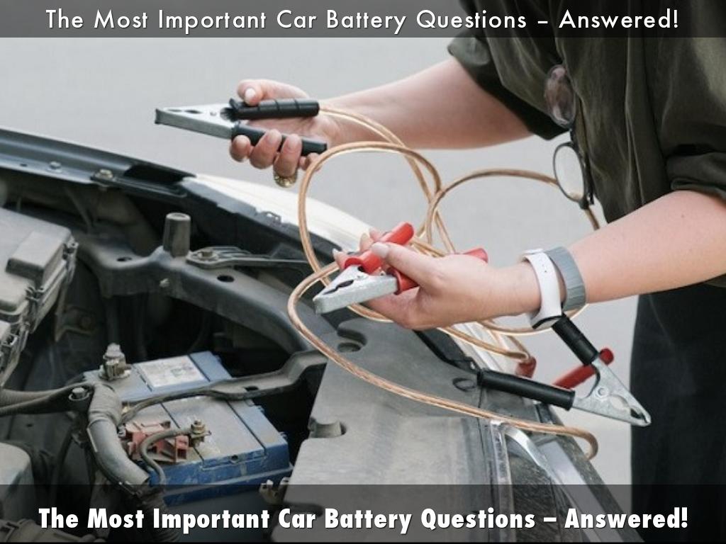 The Most Important Car Battery Questions – Answered!