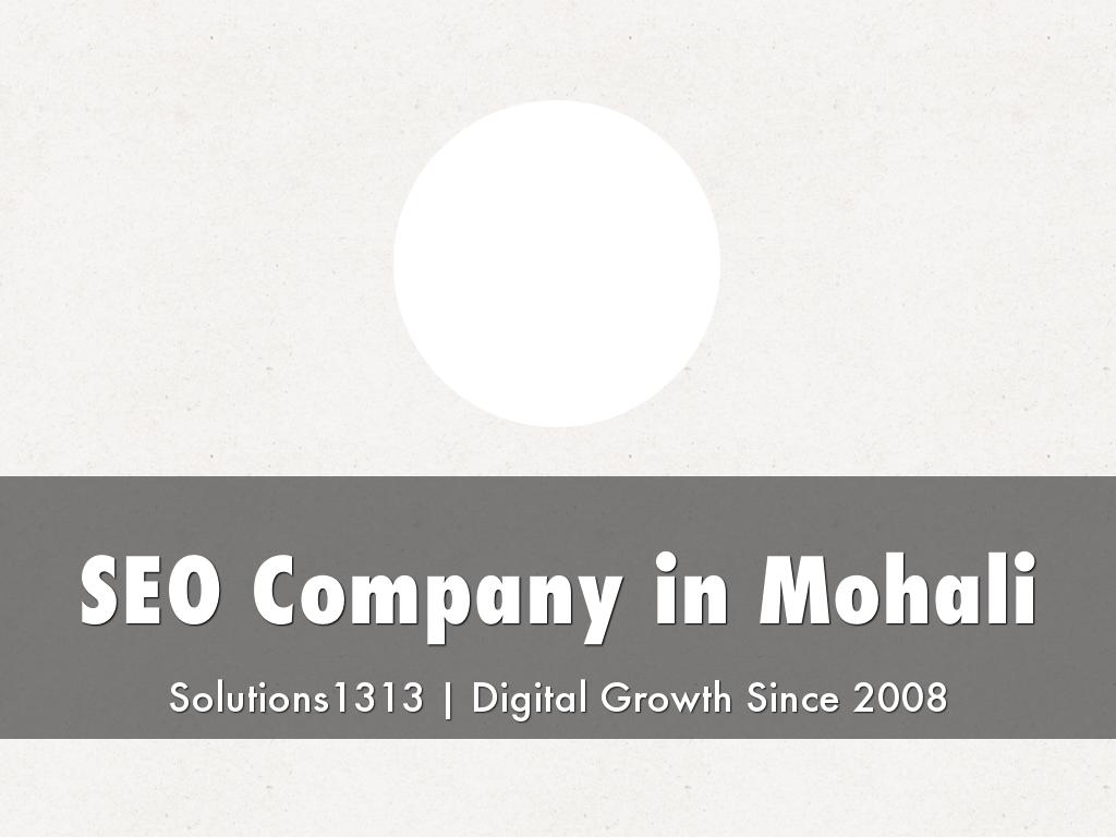 SEO Company in Mohali