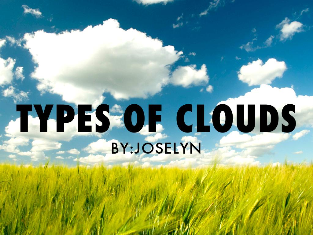 Types Of Clouds