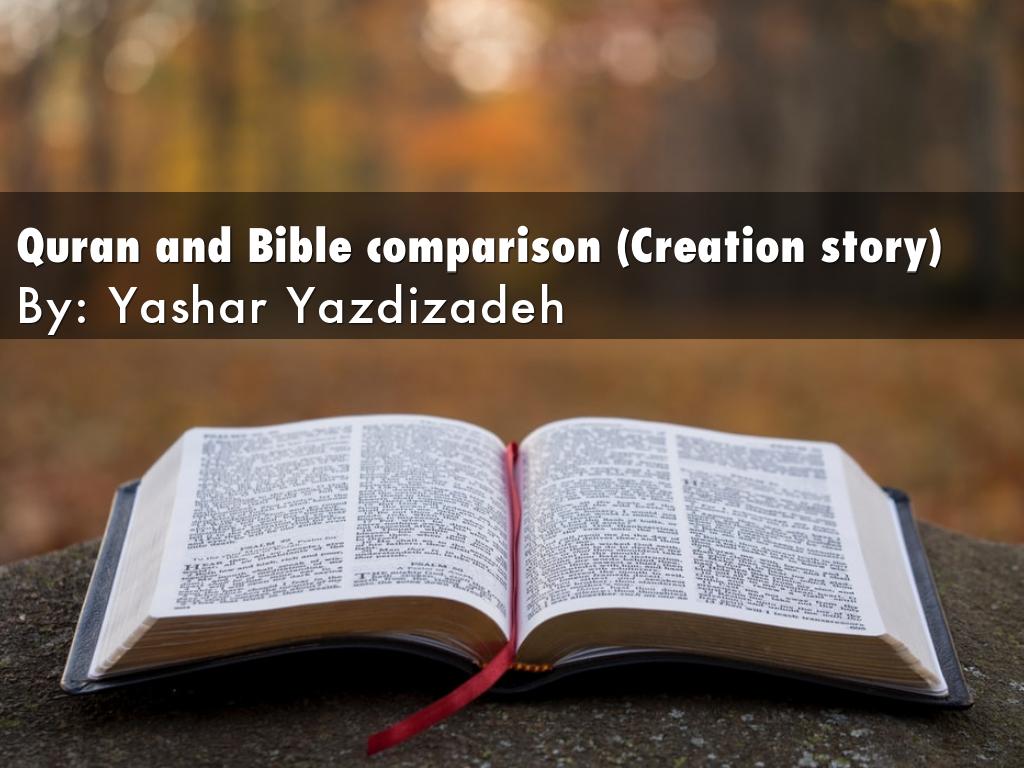 Quran and Bible comparison (Creation story)