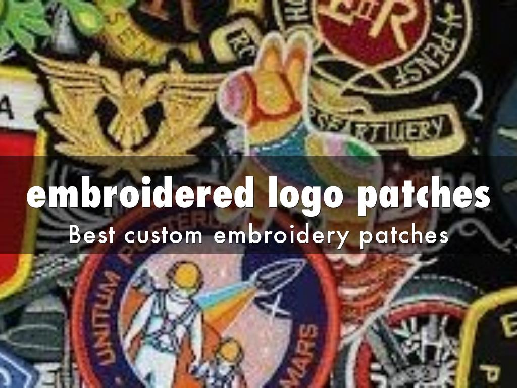 embroidered logo patches