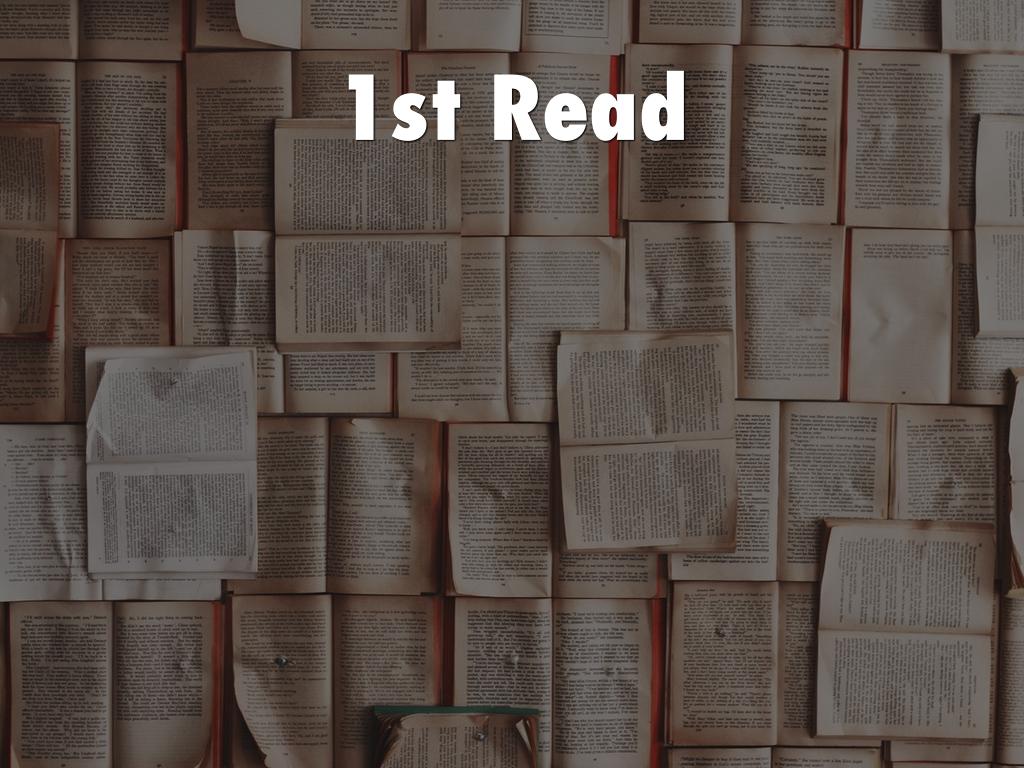 1st Read