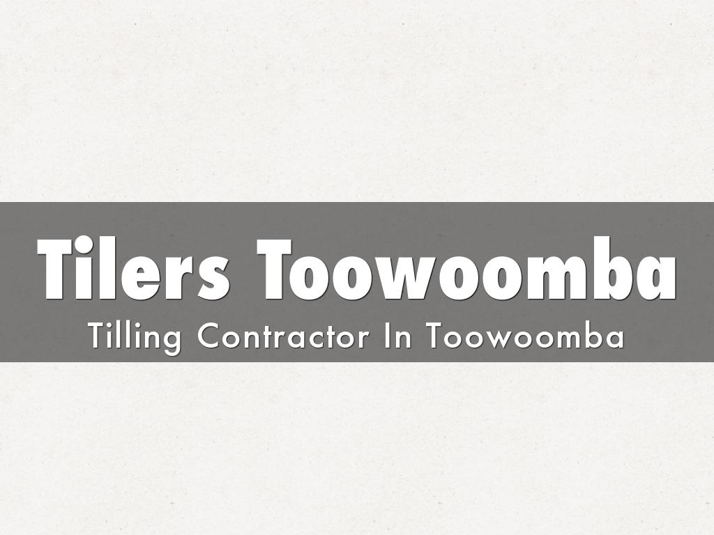 Better to go straight to the expert: Tiler Toowoomba