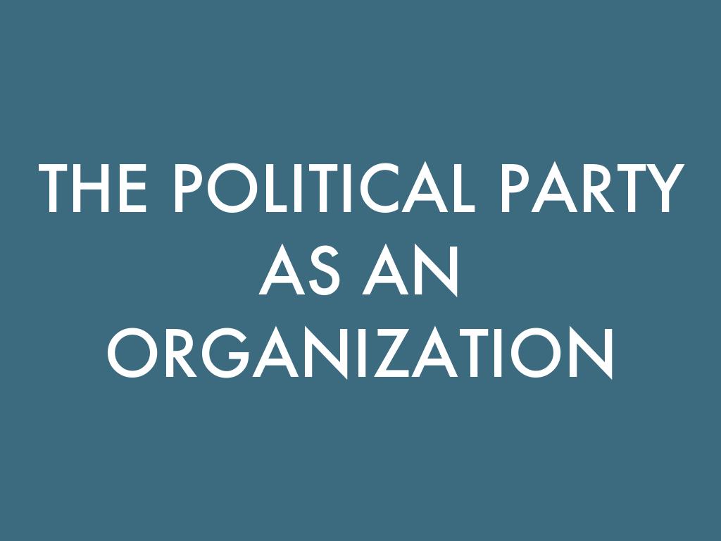 Party Organization
