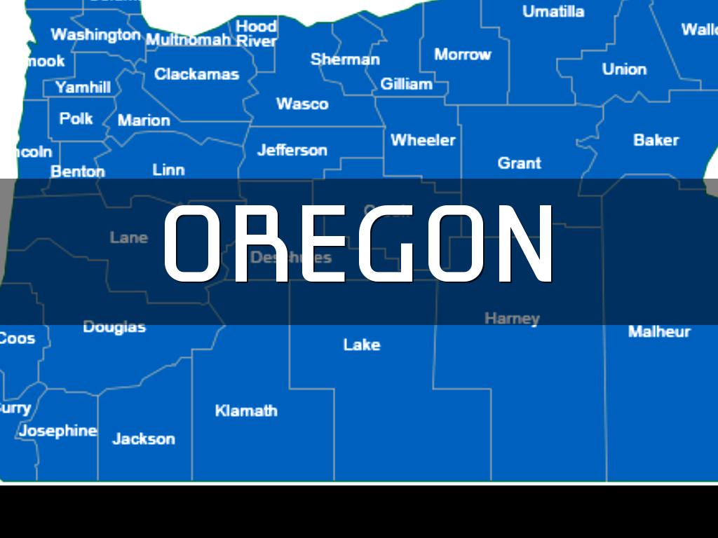 Oregon The State