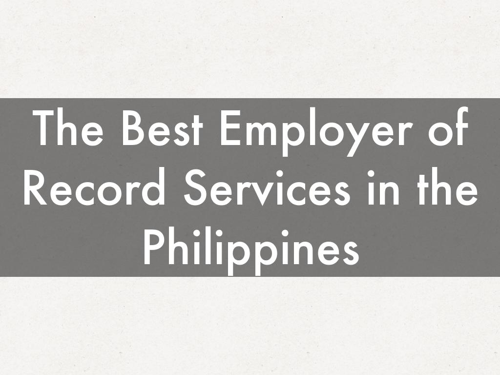Out Task HR Services Inc. Offers Philippine Employer of Record Services for Global Employers