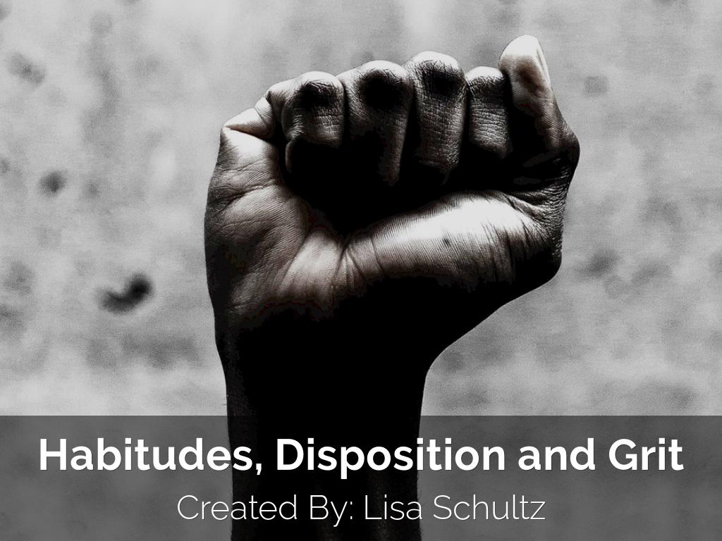 Habitudes, Dispositions, and Grit