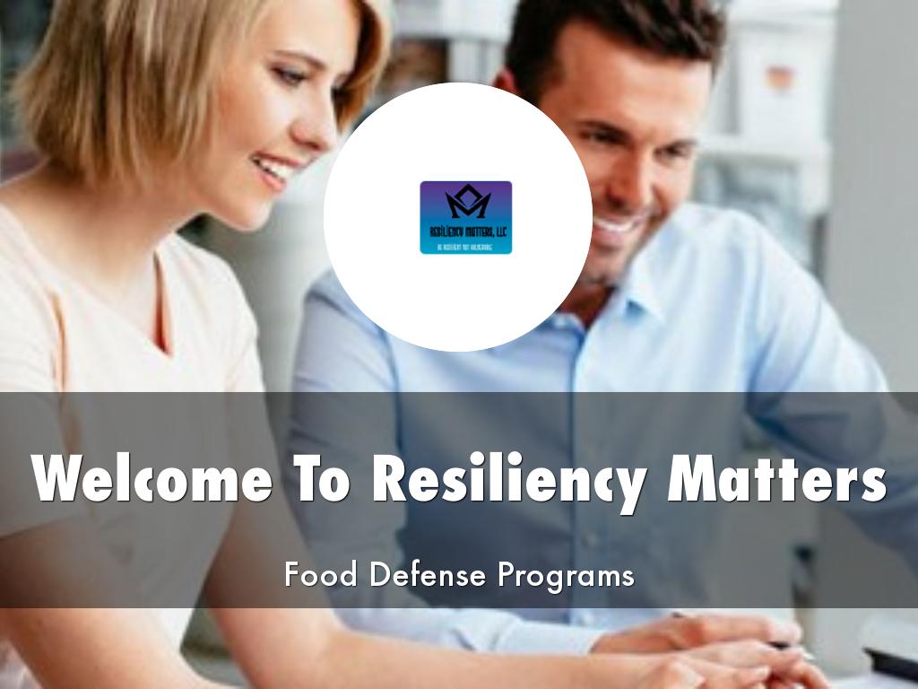  Resiliency Matters Presentation