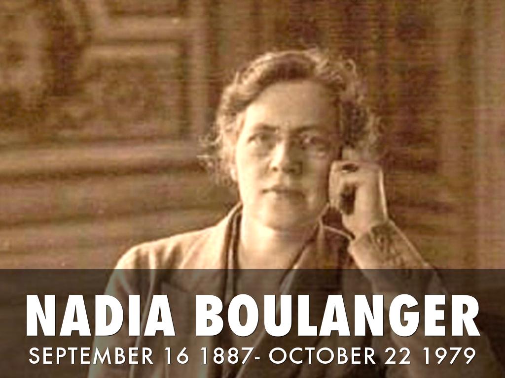 Nadia Boulanger