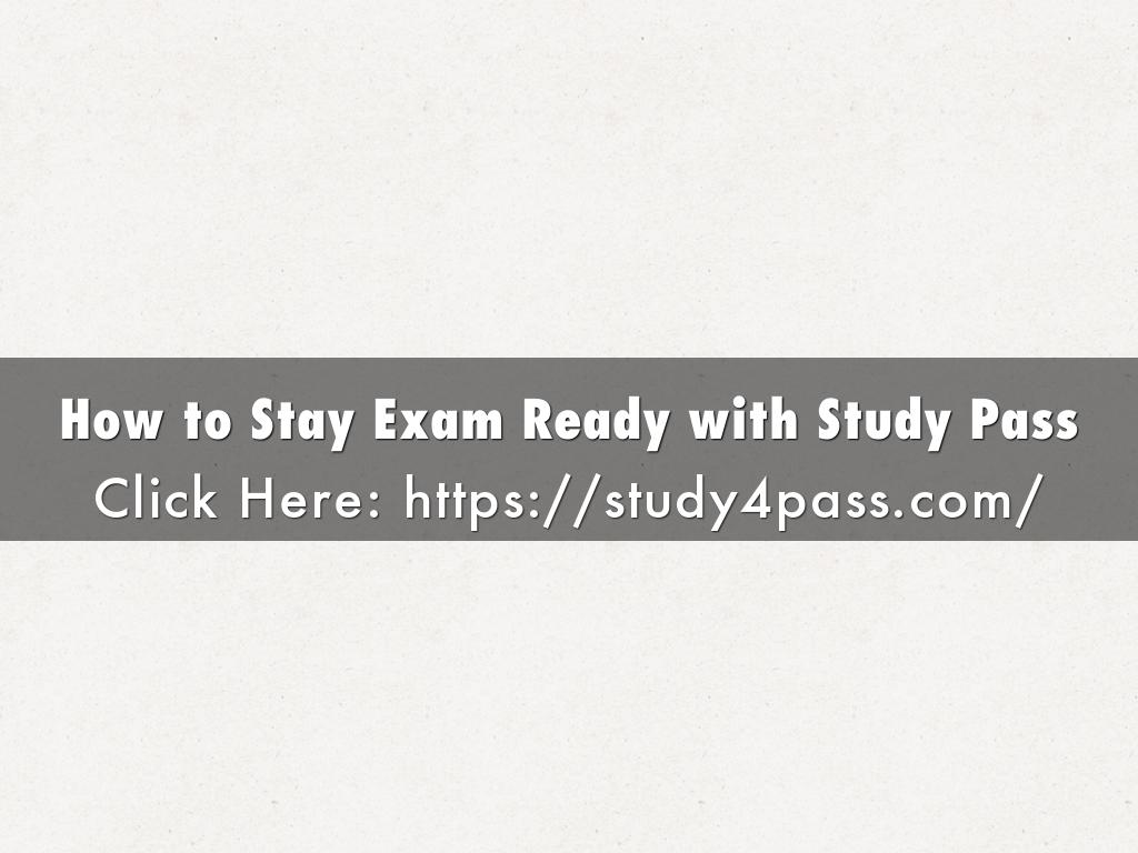 How to Stay Exam Ready with Study Pass
