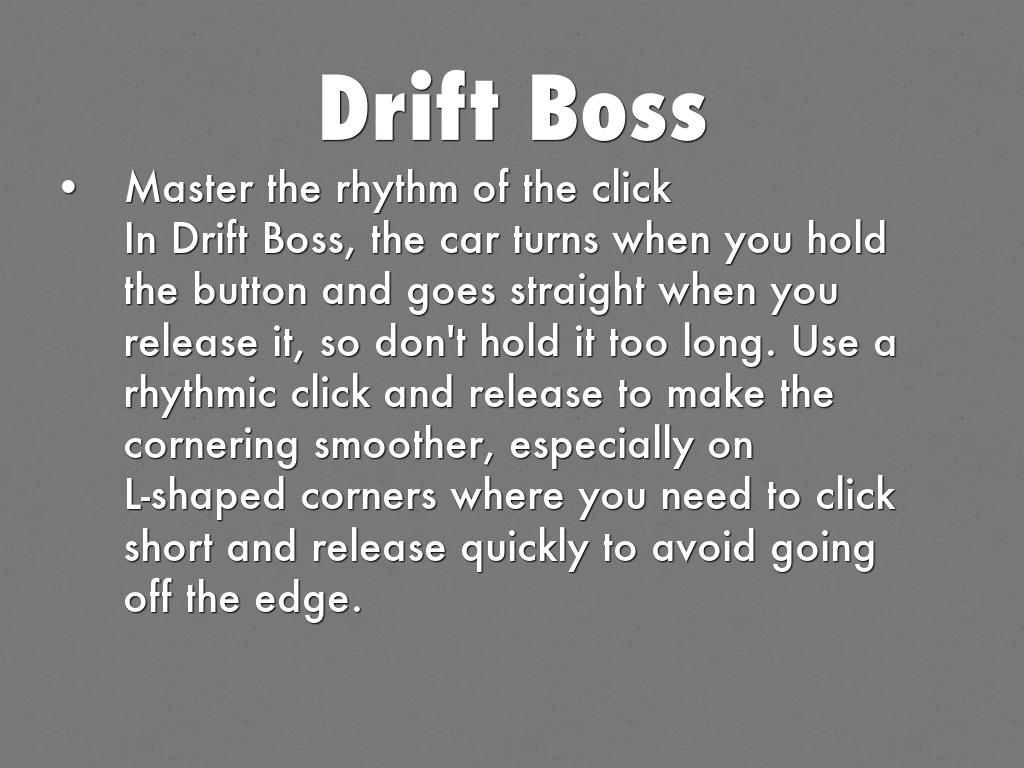 Drift Boss
