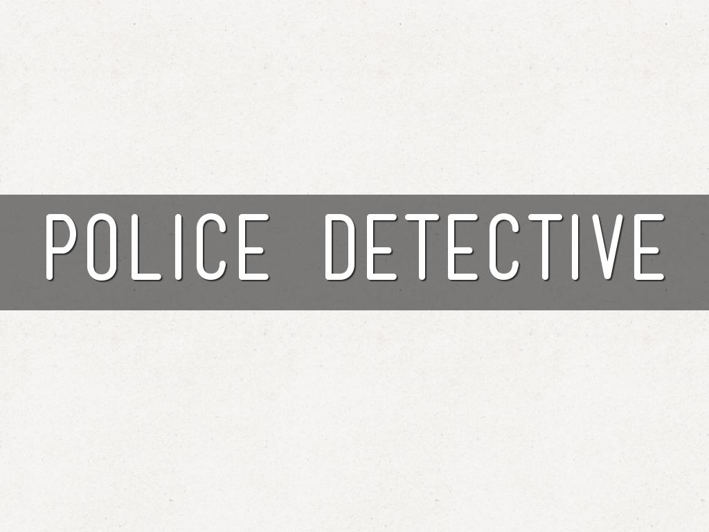 police detective
