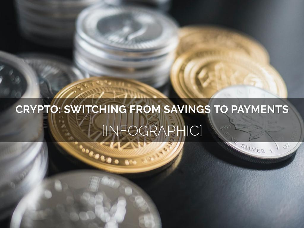 CRYPTO: SWITCHING FROM SAVINGS TO PAYMENTS [INFOGRAPHIC]