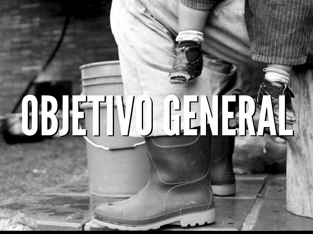 Objetivo general