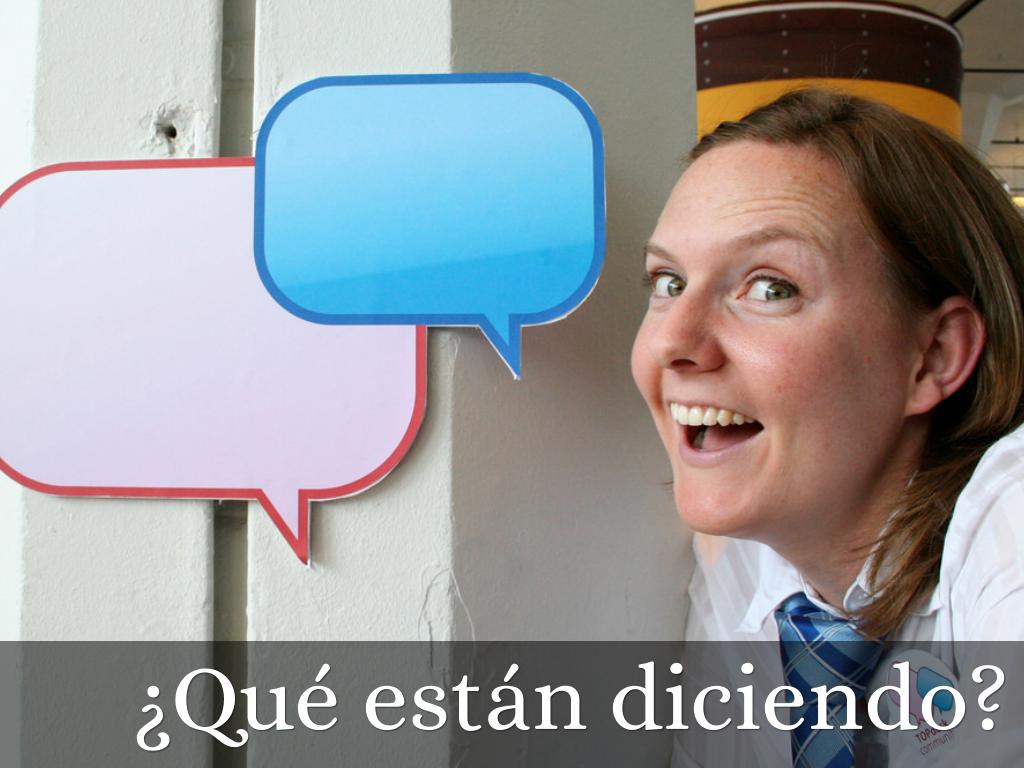 ¿Qué están diciendo? Picture Story