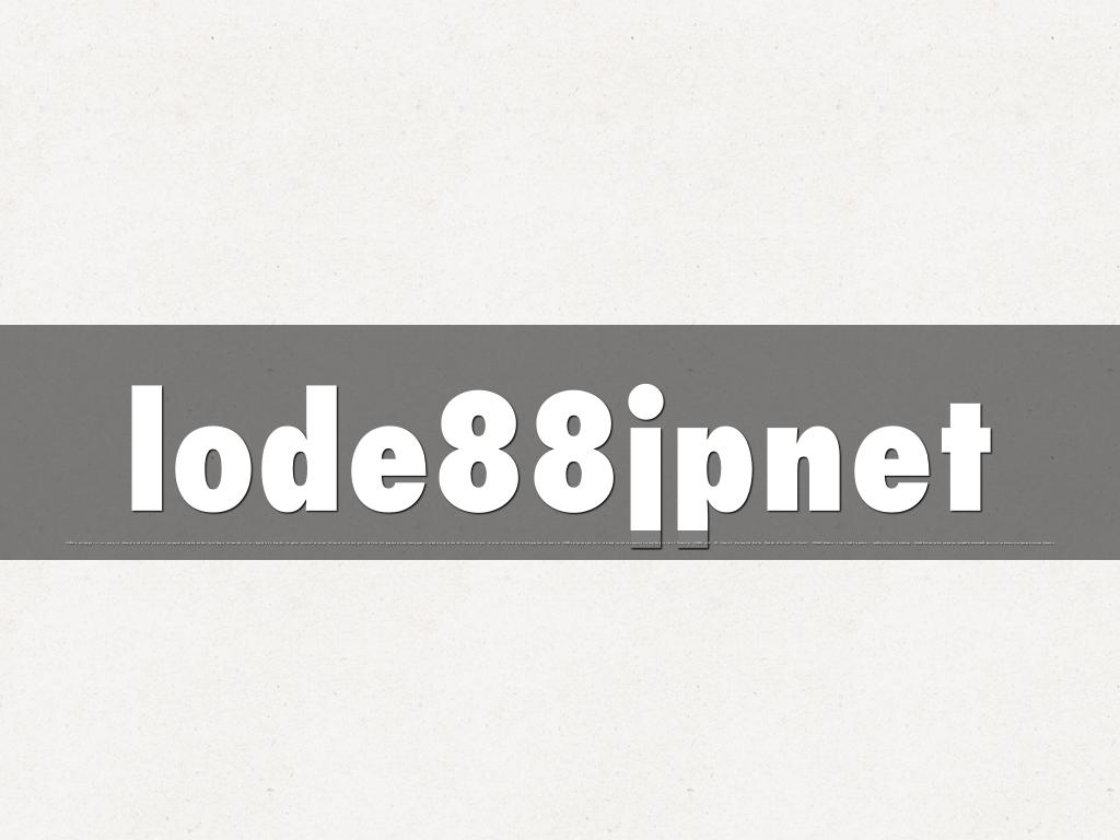 lode88jpnet