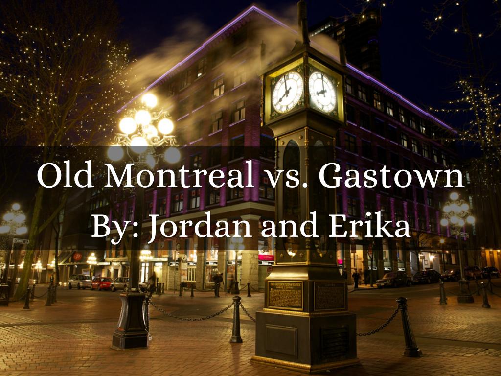 Old Montreal/Gas Town (Jordan and Erika)