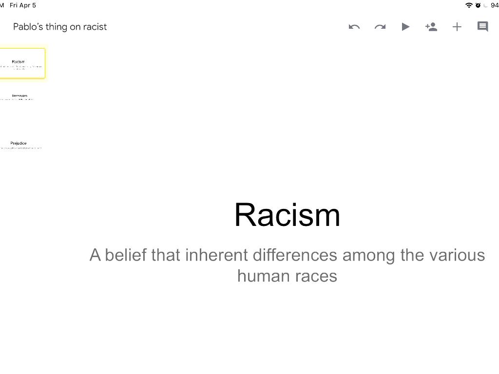 Racism 
