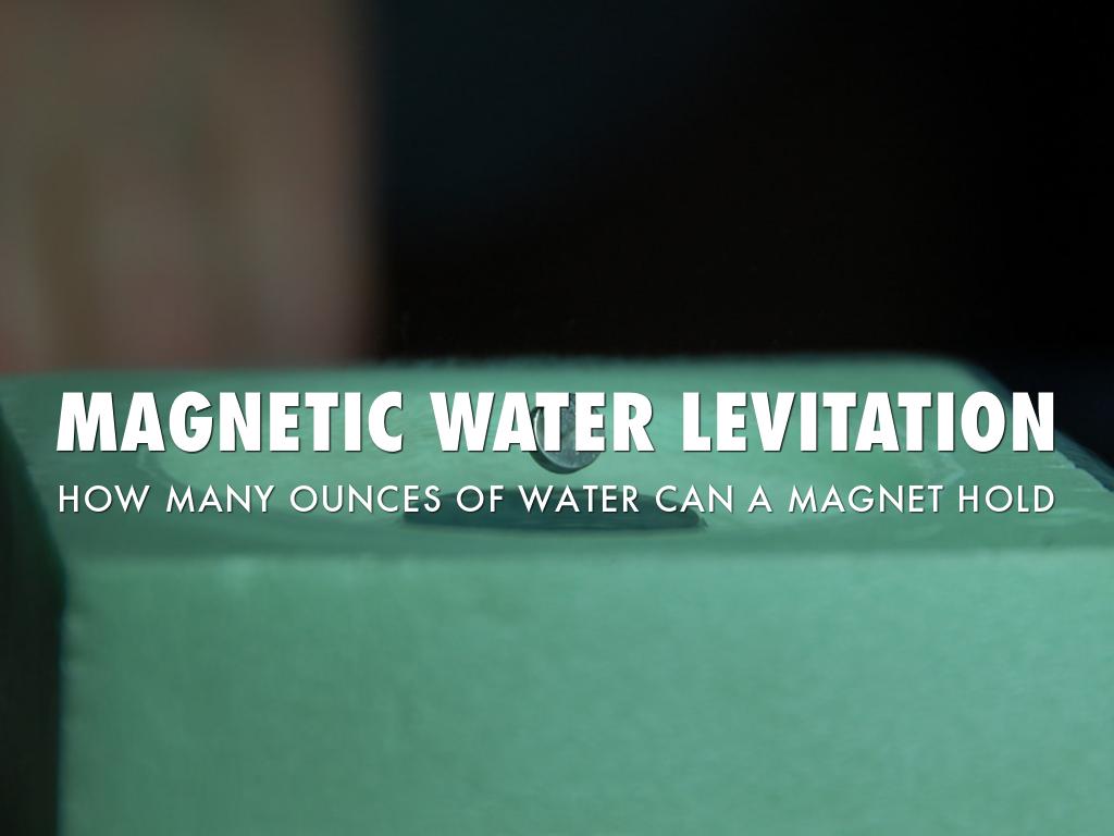 Science Fair Project