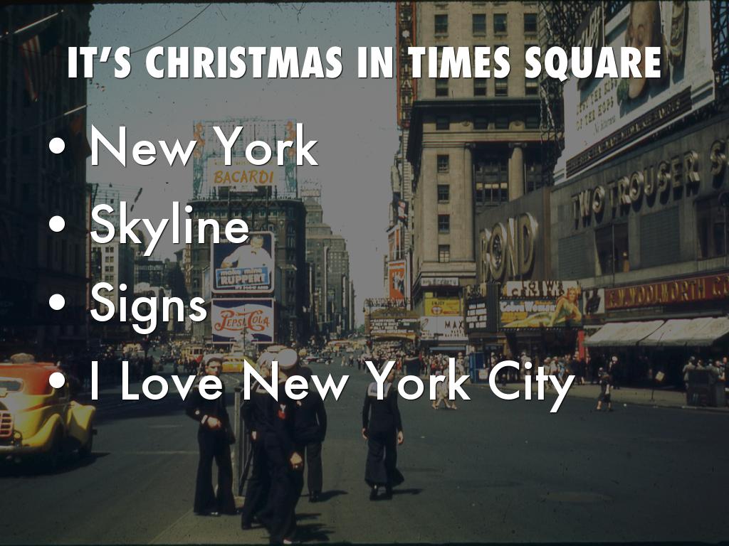 Christmas In Times Square 