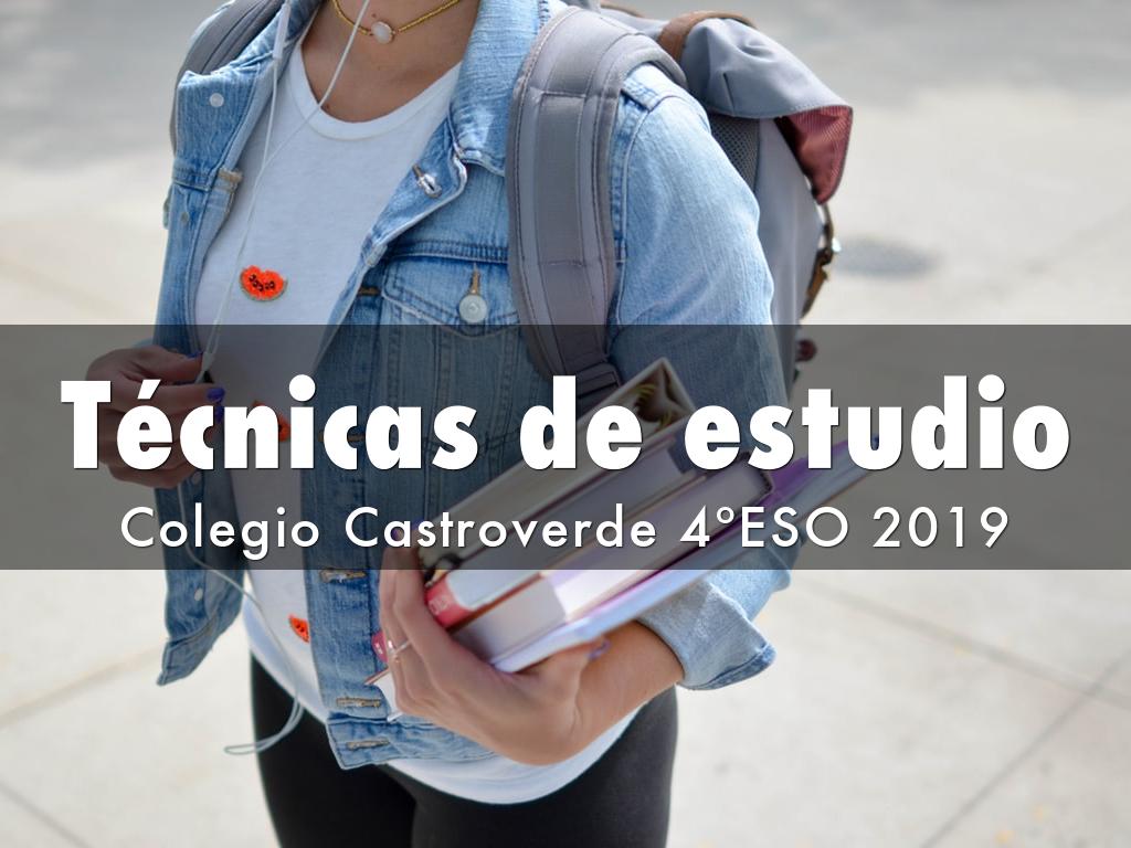 Técnicas de estudio