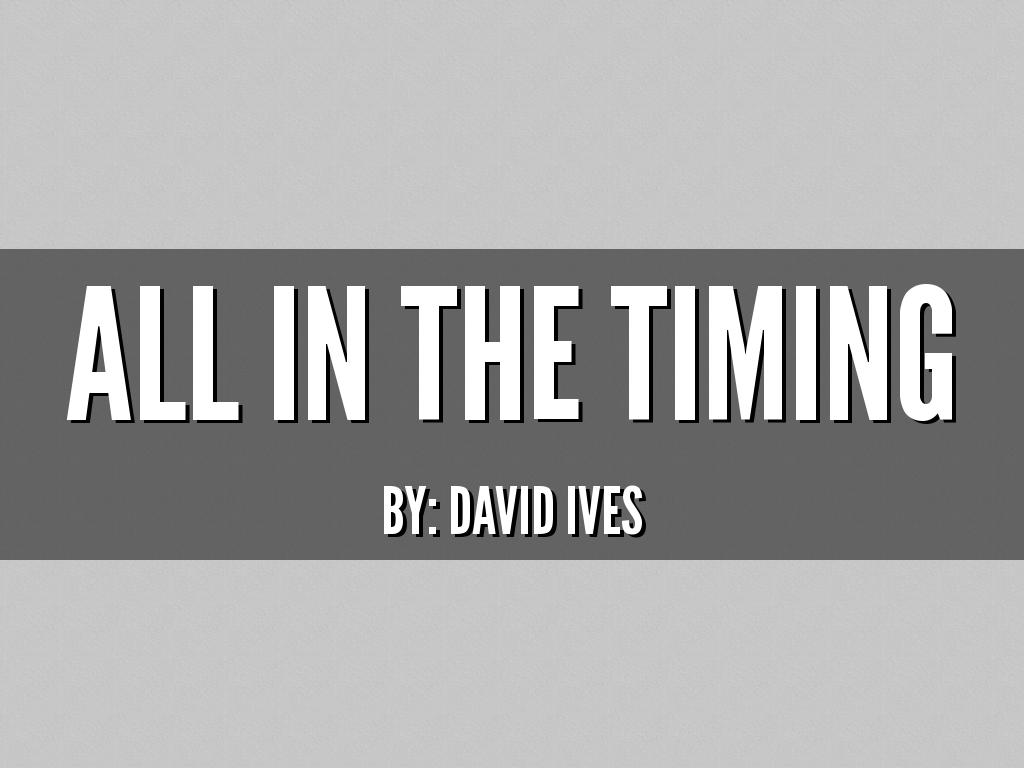 All In The Times