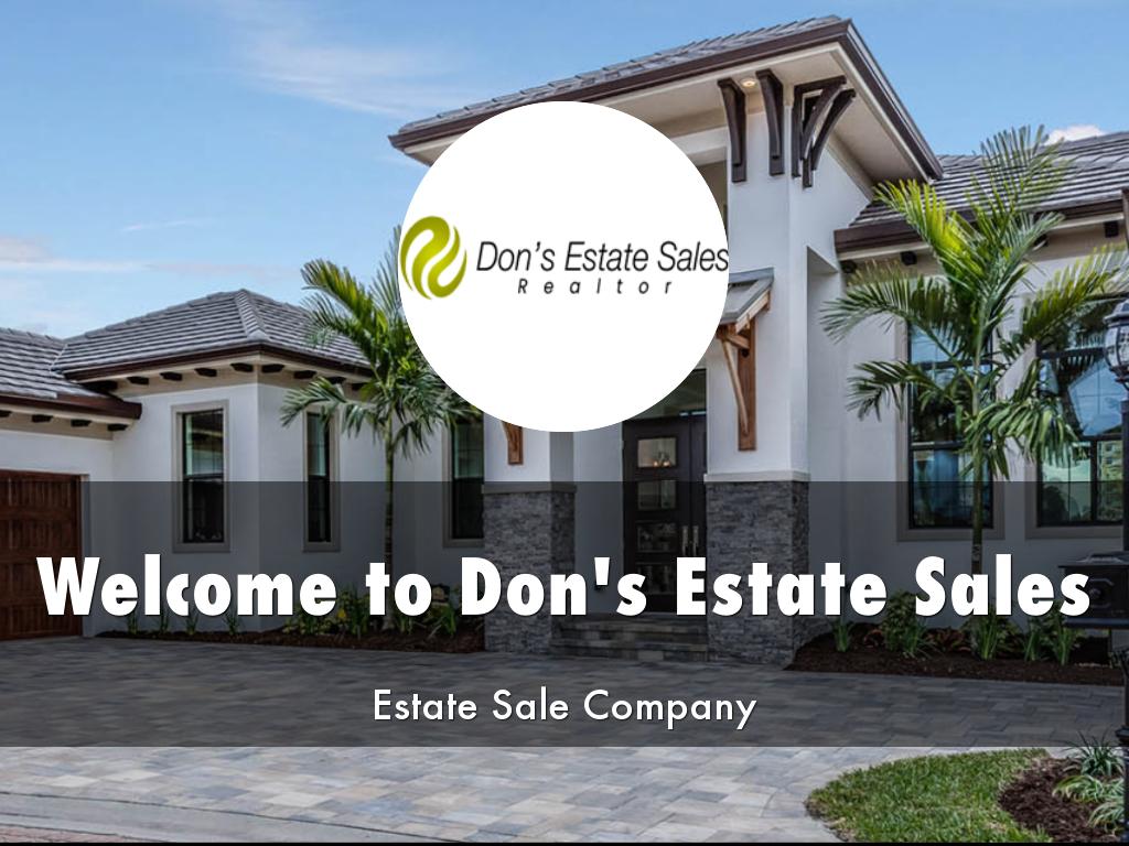 Don's Estate Sales Presentation
