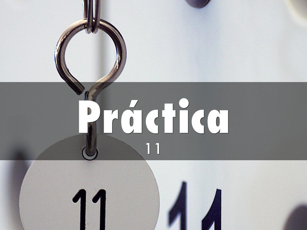 Práctica 11 