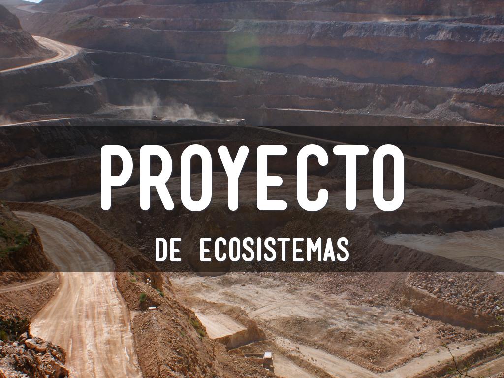 proyecto de ciencias ecosistemas
