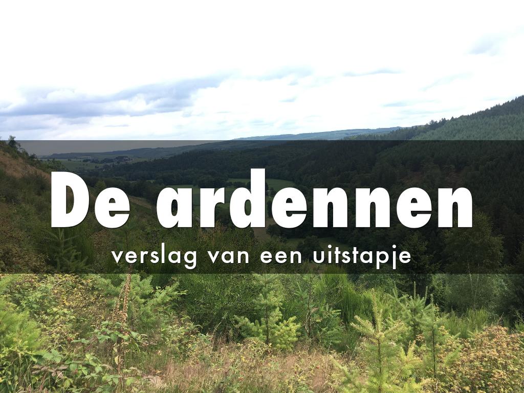 De ardennen